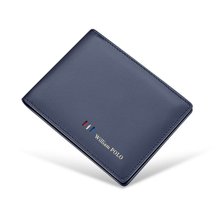 King Paul driver's license leather case leather thin small card bag men's ID bag driving license integrated card set wholesale