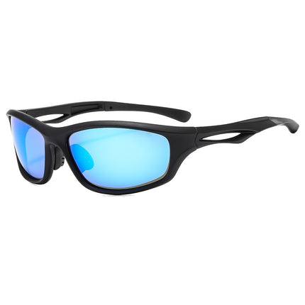 Cross-border European and American Outdoor Sports Polarized Sunglasses Women's Windproof Riding Glasses Ins Style Sunglasses Men's Advanced Sense