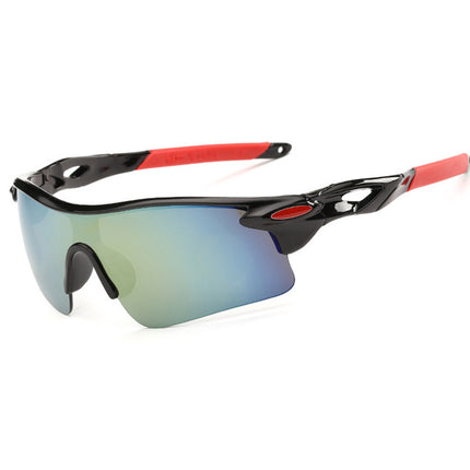 New riding sunglasses men and women fashion color film sunglasses lenses outdoor glasses factory direct 9181