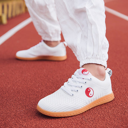 Feiwei Tai Chi Shoes for Men and Women, Martial Arts Training Shoes, Square Dance Sports Shoes, Tai Chi Practice Shoes, Middle-Aged and Elderly Walking Shoes
