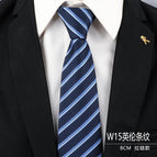 8cm-W15 British striped zipper