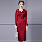 Wine red / S