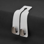 Factory dropshipping/labeling and warehousing / [zinc alloy hook head] leather texture/white