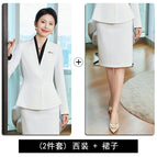 White suit + 1087 white skirt / S