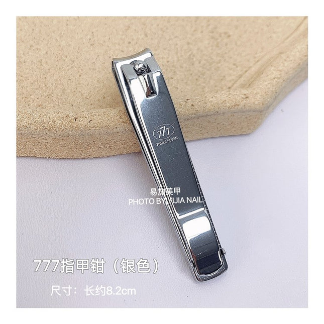Nail Art Shop Tools Korean Original 777 Nail Clipper Boyou Strongman Nail Clipper Nail Cutter Stainless Steel Anti-splash