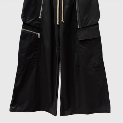 Subhuman Men's Style | Dark Style American High Street Long Pants with Zipper Pockets, Loose Straight-Leg Men's Floor-Length Pants
