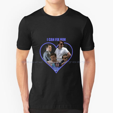 Roman Roy-I Can Fix Him Ii Cotton Hoodie t Shirt Roman Roy