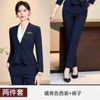 navy blue Suit Pants / S