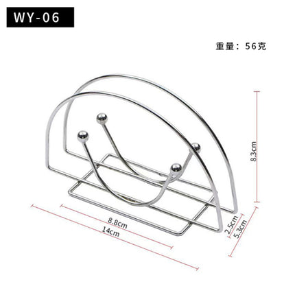 Kitchen Bathroom Suction Cup Storage Rack Creative Metal Storage Rack Cleaning Sponge Storage Rack Tissue Rack Iron