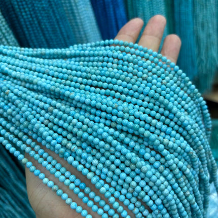 Turquoise Round Beads White Pine Blue Pine Burst Loose Beads DIY Mini Beads Millet Beads Necklace Bracelet Accessories