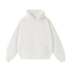 Hooded model-white / S