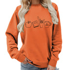 Orange (black font) / S