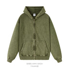 Sweatshirt-military green / M