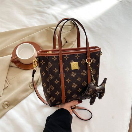 Letter Print PU Bucket Bag / Sac Seau PU Imprimé Lettres