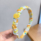 3#Yellow daisy flower headband