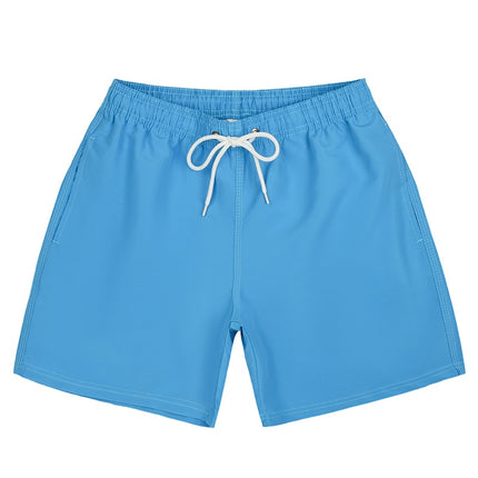 Men's Quarter Beach Pants Casual Seaside Three-Quarter Pants Swimming Shorts Loose Boxer Briefs