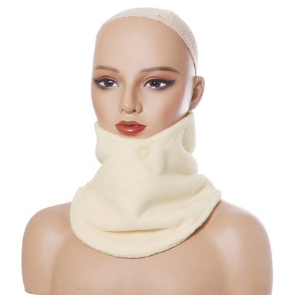 Factory direct autumn and winter plush ins style high color value neck collar warm cold students cute Joker scarf