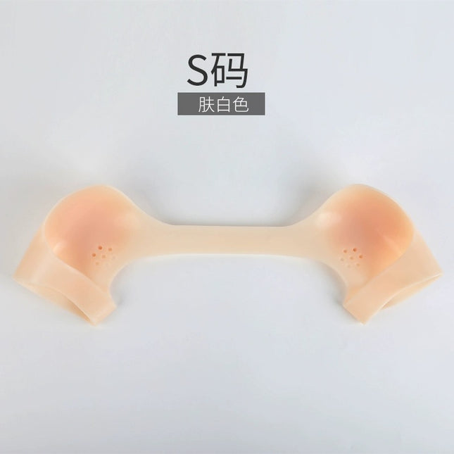 Shoulder Pad Artifact Right-Angle Shoulder Invisible Silicone Shoulder Pad Anti-Slip Narrow Shoulder Patch Unisex Thickened Shoulder Patch Fake Shoulder