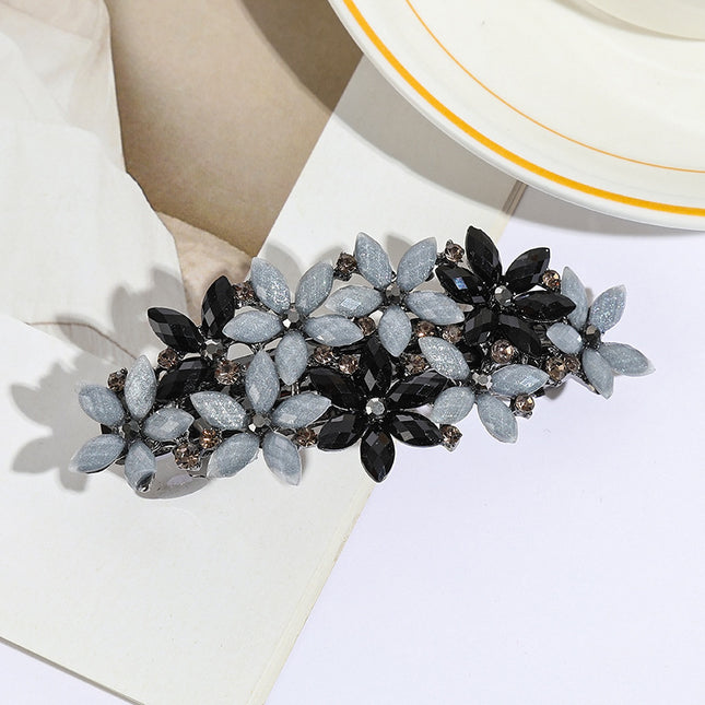 Pearl hairpin hair chuck hair clip large horizontal clip ladies headdress ponytail clip mother hair accessories wholesale