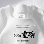 White [500g heavyweight t-shirt] / M【recommendation 55-65kg】