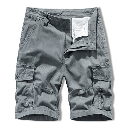 Classic Tooling Pants Amazon Summer New Tooling Shorts Men's Large Size Loose Pure Cotton Mid-length Pants Cross-border Men's Wear