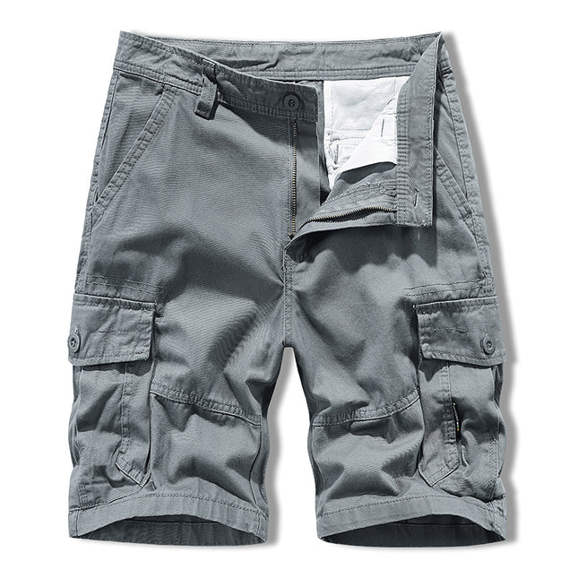 Classic Tooling Pants Amazon Summer New Tooling Shorts Men's Large Size Loose Pure Cotton Mid-length Pants Cross-border Men's Wear
