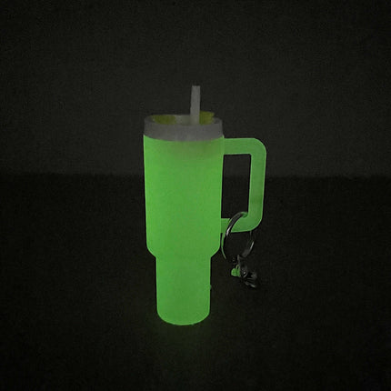 Cross-border New Product Stanley Stanley Keychain Pendant Ice Cup Keychain Can Hold Lipstick Backpack Hanging