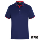 Navy blue short sleeves / S