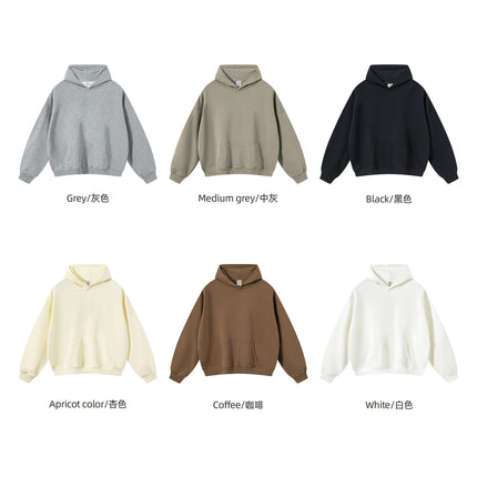 Arb Clothing | American Heavyweight 430g Pure Cotton Hooded Sweatshirt for Men Oversize Cross-Border Autumn and Winter Casual Hoodie for Men