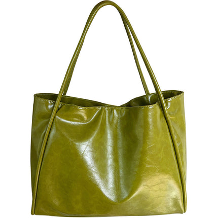 Autumn and Winter Bags for Women 2026 New Style Handbag with Texture, Large Capacity Tote Bag, Niche Design, Single Shoulder Underarm Bag for Commuting