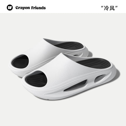 Crayonfriends Sports Slippers Men's Summer Outer Wear Non-Slip Ins Trendyy Couple Outdoor Sandals Slippers Men