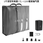 2 gray with window + air pump