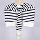 Black stripes on white