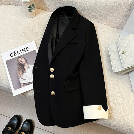 Spring and Autumn Suit Jacket Women's 2024 Spring New Korean Style Design Sense Niche Fashion Elegant Commuter Small Suit Women
