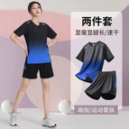 four-color suit black blue / M