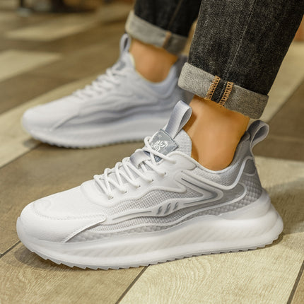 Men's Shoes 2026 Spring/Summer Mesh Breathable Sneakers Men's Popcorn Running Shoes Casual Shoes Fashion Trendy Dad Shoes