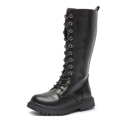 Girls' Boots, No More Than Knee-High, Autumn and Winter High Boots, Catwalk Performance Boots, Kidsren's Fashion Princess High Boots, Simple