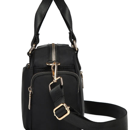 Factory Direct Sales, Cross-Border Supply, Korean-Style Nylon Waterproof Multi-Pocket Tote Crossbody Pillow Bag for Women, Versatile Business Use