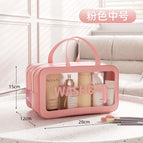 Portable toiletry bag [medium size] pink