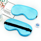 Simulated silk adjustable buckle sky blue