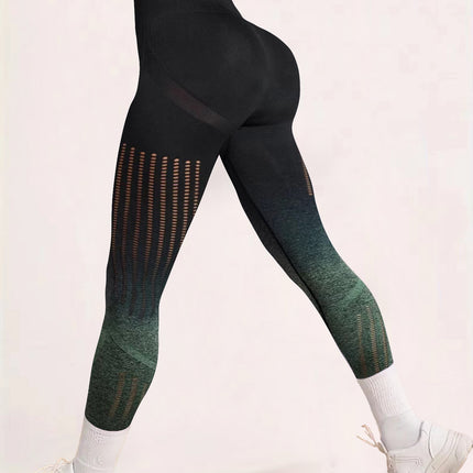 Popular Seamless Yoga Pants, High-Elastic Slim-Fit Sports Yoga Pants, Wholesale Peach Butt Lifting Yoga Pants for Women, Fashionable for Outdoor Wear