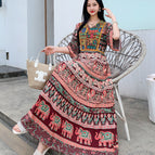Twenty-two flowers / XXL (65.00 kg-75.00 kg can wear)