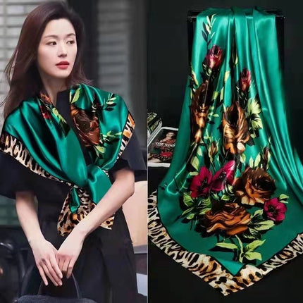 New Style Yiwu Silk Korean Style Thin Scarf Women's All-match Long Scarf Shawl Summer Spring Autumn Winter Mother Scarf