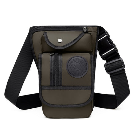 Motorcycle Riding Leg Bag Waist Bag Men's and Women's Knight Motorcycle Waterproof Outdoor Sports Running Multifunctional Crossbody Bag Trendy