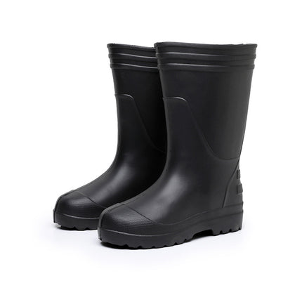 Rain Boots, Fishing Overshoes, Waterproof, Non-Slip, Wear-Resistant, Kitchen Aquatic Food Hygiene Water Shoes, Labor Protection Construction Site Rubber Shoes, Rain Boots