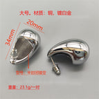 Copper Medium Cutout silver