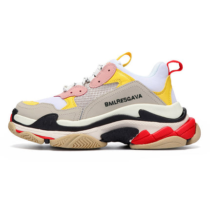 Ins Super Popular Shoes, Women's Shoes, Couple Trbottomy Shoes, Shida Shoes, Six-Layer Dad Shoes, Men's Thick-Soled Inner Heightening Sneakers