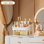 Two-layer storage box [white]]