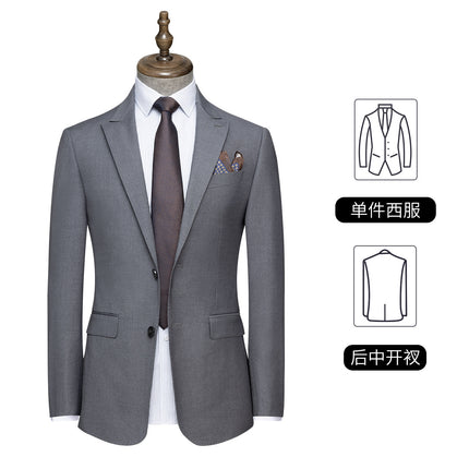 Suit for Men, Groom's Suit, Men's Business Attire, Wedding Attire, Royal Blue Jacket, Unisex Slim Fit