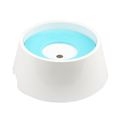Pet non-wet mouth water bowl dog drinking water splash-proof floating bowl large capacity automatic water dispenser factory in stock wholesale